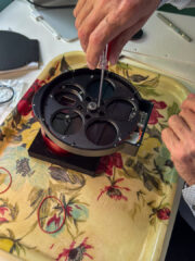 22.5.2025 - Montage des Filterrads