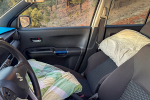 8.3.2026 - Llano de las Animas, mein Bett ;-)